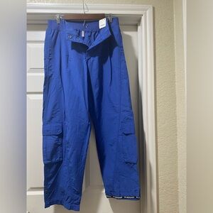 Free People FP Movement Mesmerize Me Pants in Blue Flame 🔥